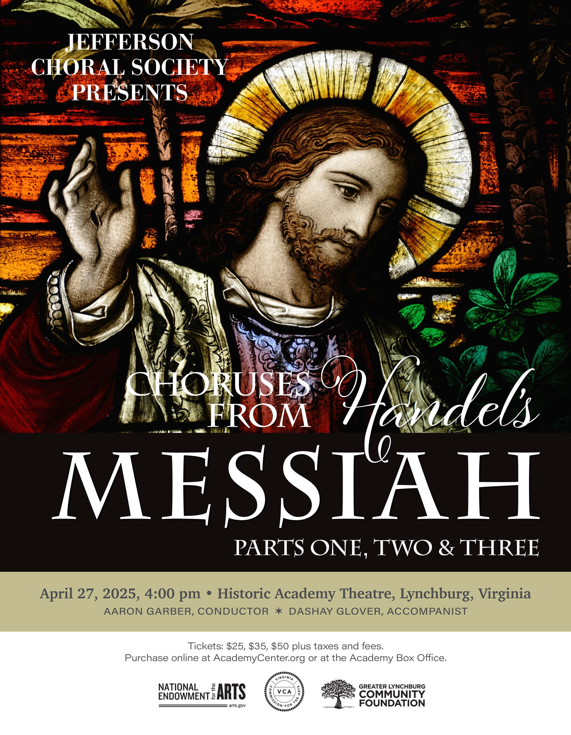Choruses from Handel's Messiah Parts 1, 2, 3
